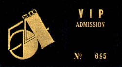 Studio 54 VIP ticket