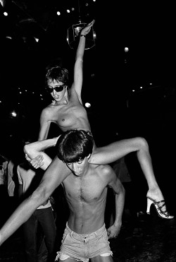 Couple dancing at Xenon Couple dancing at Xenon