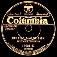 Columbia 78rpm label