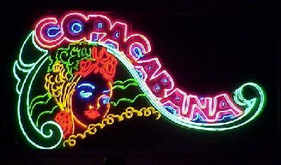 Copacabana neon logo