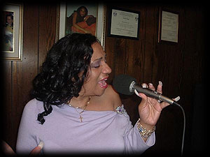Donna McGhee singing
