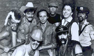 Village People with Henri Belolo and Jacques Morali in 1978
