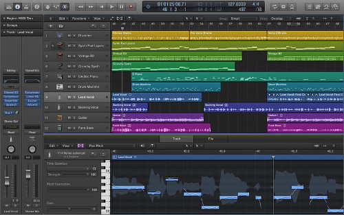 Logic Pro window