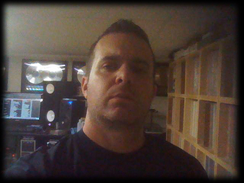 Mike Maurro in his studio