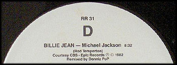 The famous Billie Jean remix