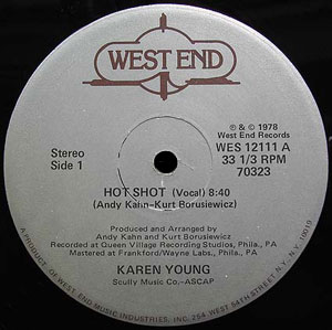 Karen Young - Hot Shot 12-inch single