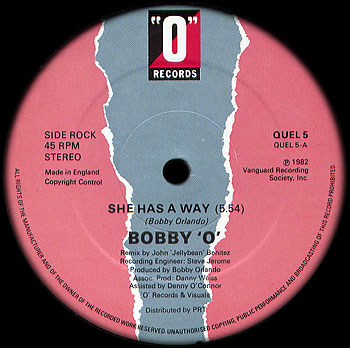 Bobby O - She Has A Way
