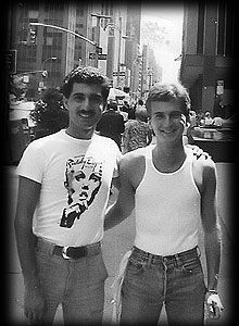 Bobby Vitteritti and Robbie Leslie in NYC