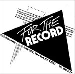 For the Record logo