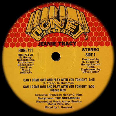 Jeanie Tracy - Can I Come Over And Play With You Tonight