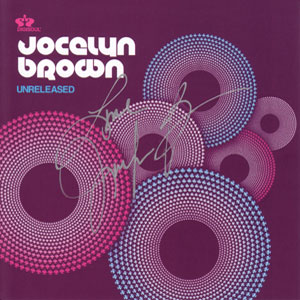 Signed copy of Jocelyn Brown - Unreleased CD