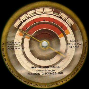 Get Up And Dance Pressure 12-inch single