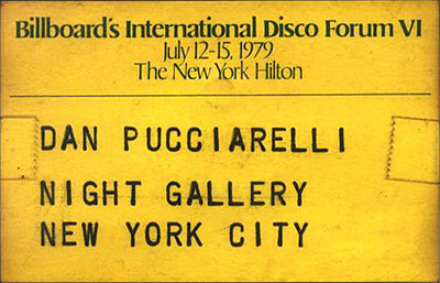 Billboard Disco Forum 1979 badge