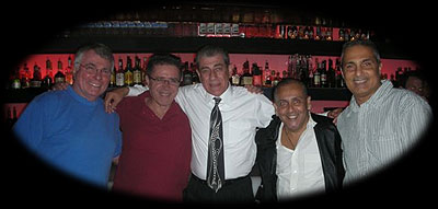 Tom Moulton, Jackie McCloy, Pooch, Bacho Mangual and Bobby Viteritti