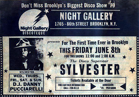 the Night Gallery Sylvester ad