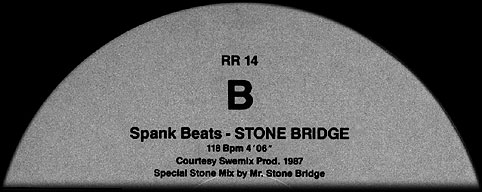 Remixed Records 14 - first time the name StoneBridge was used